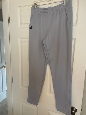 New Balance Gray Performance Track Pants